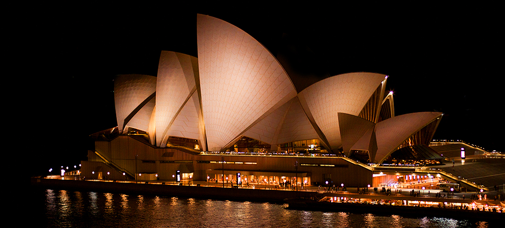 Sydney Opera House By Night